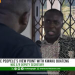 We are not against free education; NDC Eastern Regional deputy secretary – Kwaku Boateng