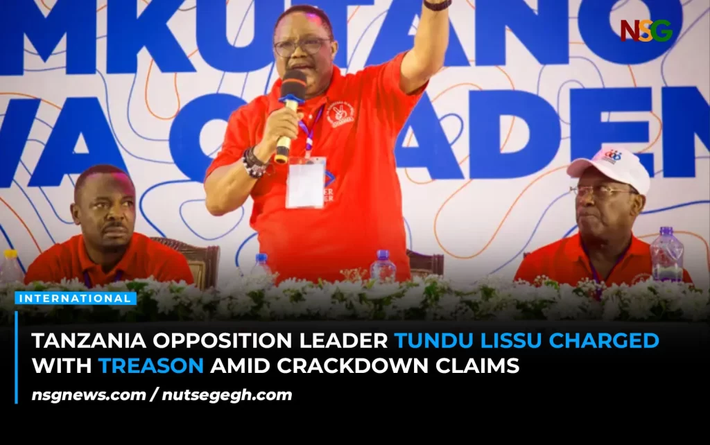 Tanzania Opposition Leader Tundu Lissu Charged With Treason Amid Crackdown Claims