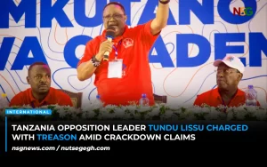 Tanzania Opposition Leader Tundu Lissu Charged With Treason Amid Crackdown Claims