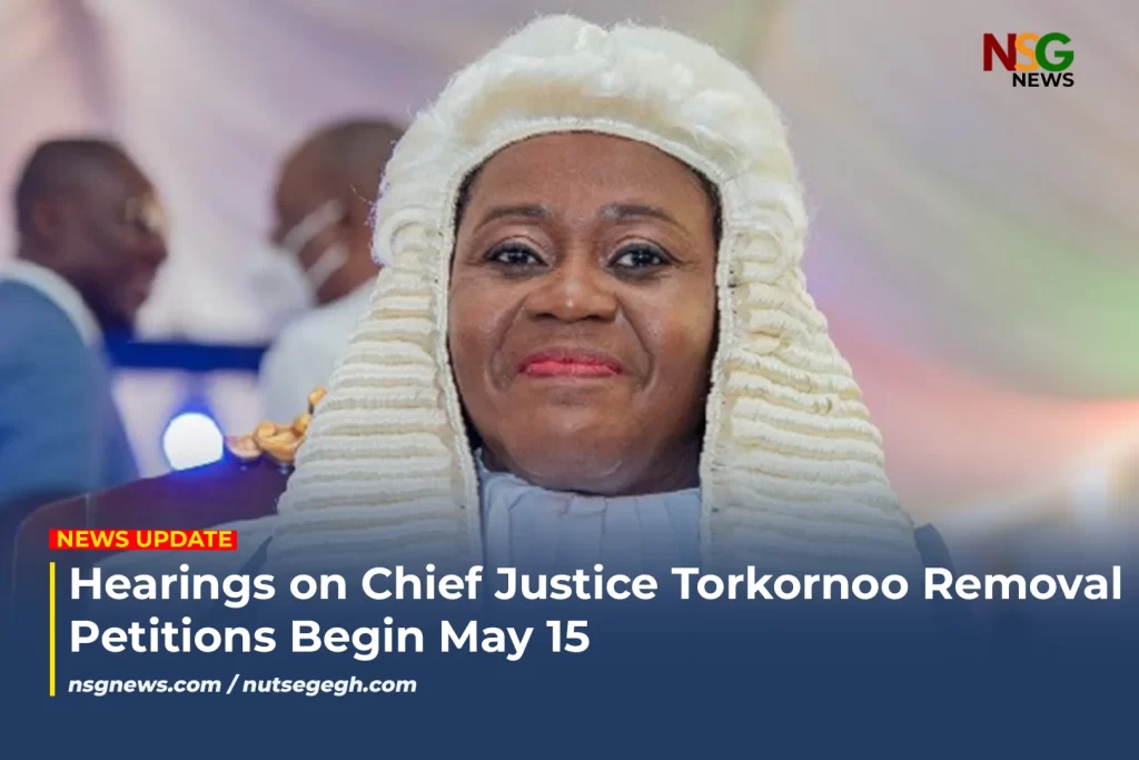 Hearings on Chief Justice Torkornoo Removal