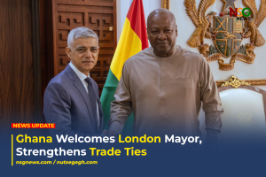 Ghana Welcomes London Mayor, Strengthens Trade Ties