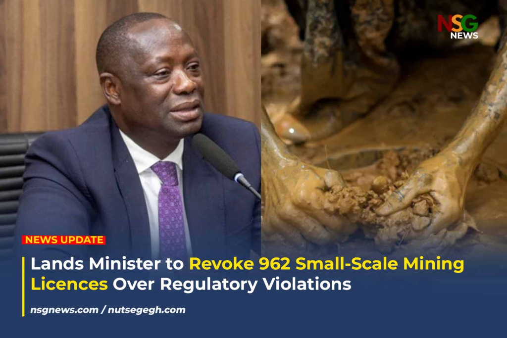 Lands and Natural Resources Minister to Revoke 962