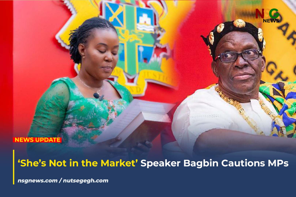Speaker Bagbin Cautions MPs