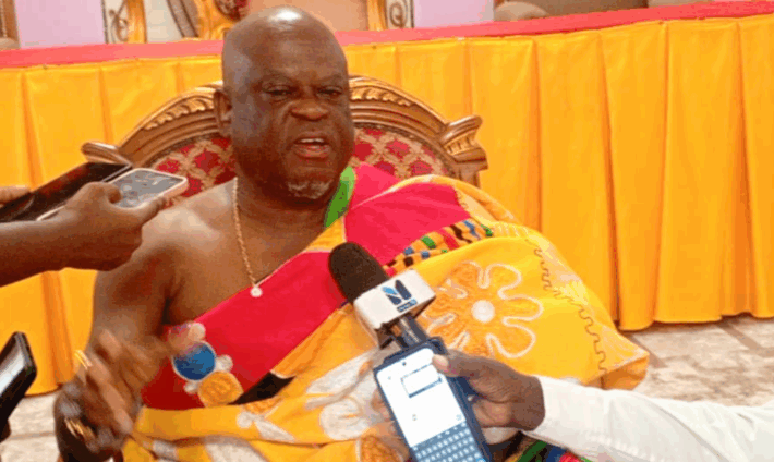 Osagyefo Amanfo Edu VI, the Omanhen of Mankessim Traditional Area