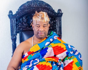 Ga Mantse King Tackie Teiko Tsuru II Stable After Early Morning Road Accident in Oti Region